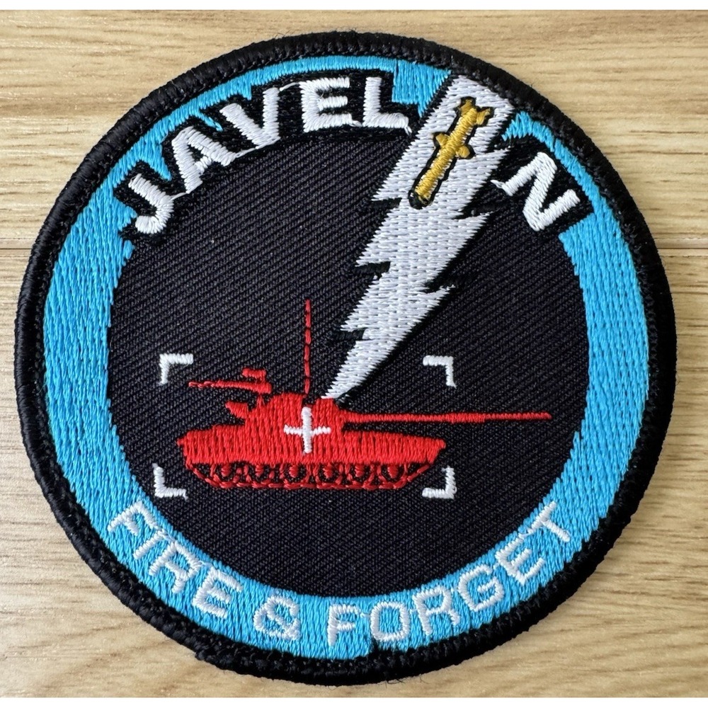 US Navy Javelin Fire & Forget Missile System Patch Military Armor Weapon